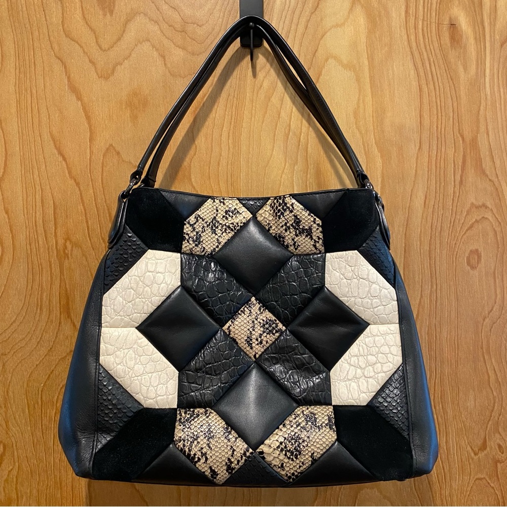 Coach Edie Canyon Quilt Bag retired style - Picture 3 of 14